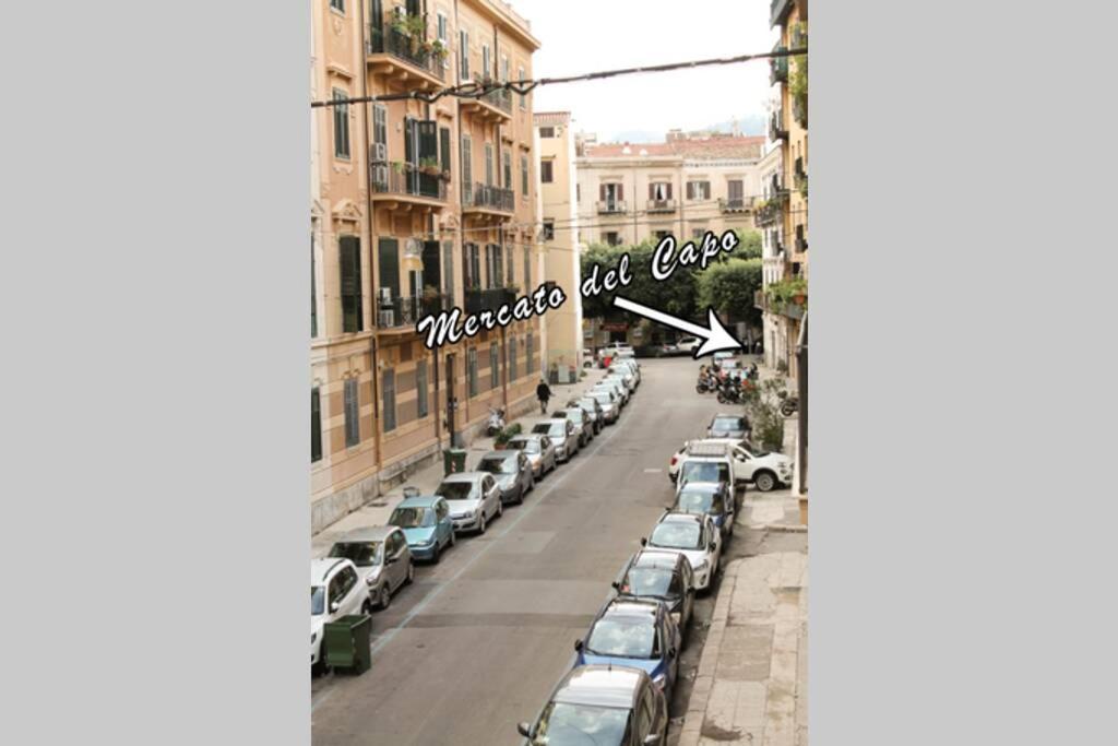 A Casa Di Enza B&B Palermo Exterior foto